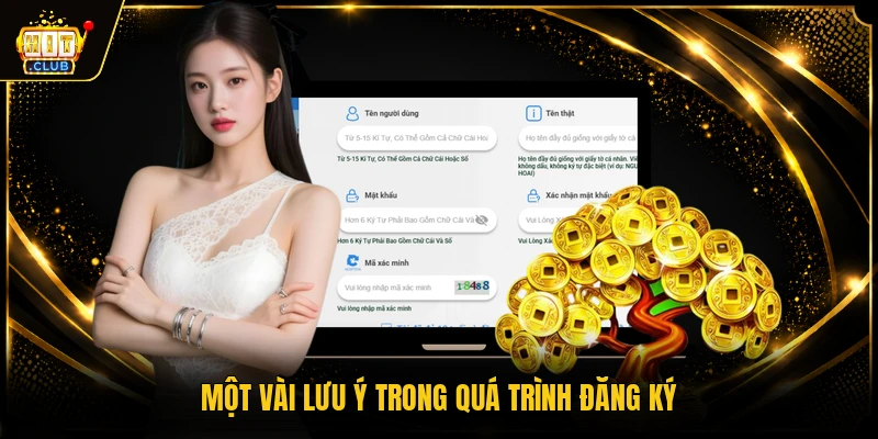 Một vài lưu ý trong quá trình đăng ký